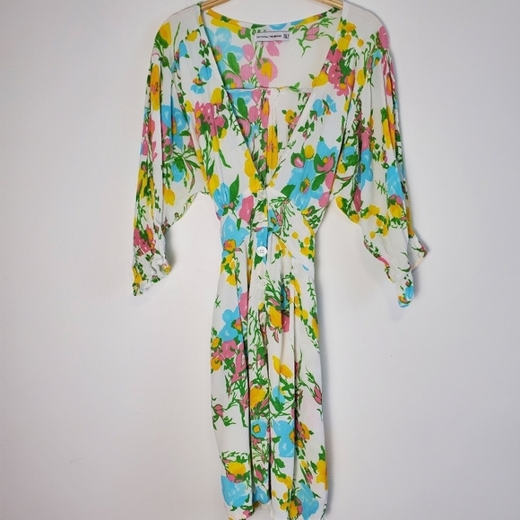 Faithful the Brand Caliente Mini Dress In Ilona Floral Print - Picture 9 of 10